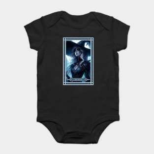 The Witch Tarot Card Baby Bodysuit